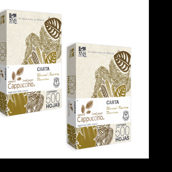 PAPEL BOND CAPPUCCINO CTA. 75G. MILLAR